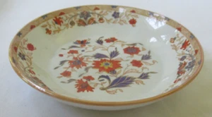 ANTIGUO FRUTERO WEDGWOOD Nº 26 FLORES NARANJAS AZUL COBALTO Y HOJAS DORADAS - Imagen 1 de 8