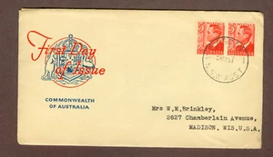 Australia, 235, Kangaroo and Emu Cachet FDI - Picture 1 of 2