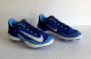 Nike Alpha Huarache React Elite 4 DJ6521-414 blau Metall Baseball Stollen Größe 7,5 - Bild 1 von 12