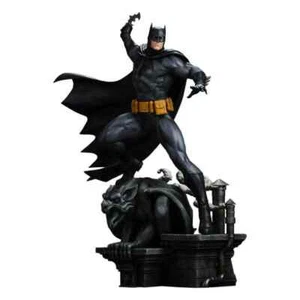 DC COMICS Batman Black and Gray Edition 1/6 Maquette Statue Tweeterhead Sideshow - Imagen 1 de 8