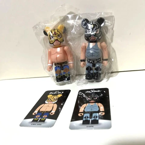 Bearbrick First Generation Tiger Mask Black Figure Cover