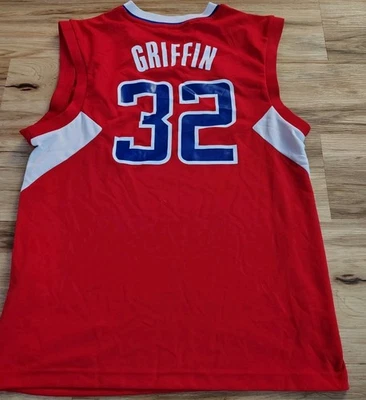 Adidas NBA Los Angeles Clippers Blake Griffin #32 Basketball Red Jersey Sz M - Image 1 of 2