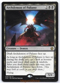Archdemon of Paliano Conspiracy: Take the Crown 39 MTG Magic Card Non-Foil LP