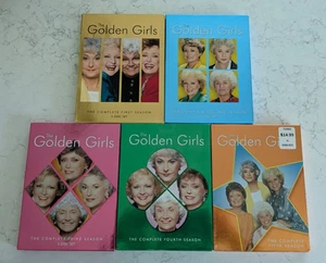 The Golden Girls TV Series 1985 Complete Seasons 1, 2, 3, 4, 5 DVD Lot - Picture 1 of 2
