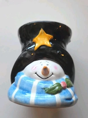 Muñeco de nieve quemador de tarta Yankee Candle Foto 1 de 4