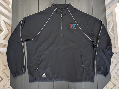 Chaqueta cortavientos Valvoline negra vintage años 90 cremallera completa XL Foto 1 de 4