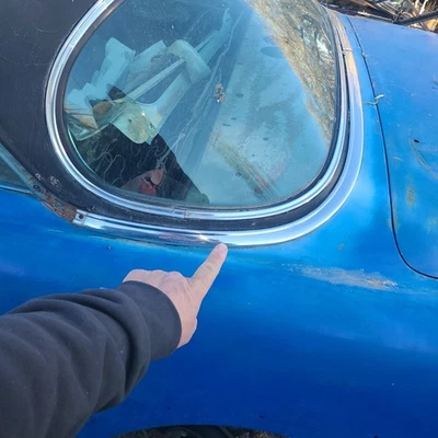 Buick Quarter Molding 1956 2 puertas techo rígido debajo del vidrio Roadmaster sin abolladuras 56 GM  Foto 1 de 4