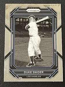2023 Panini Prizm #266 Duke Snider Los Angeles Dodgers Baseball Card - Picture 1 of 2