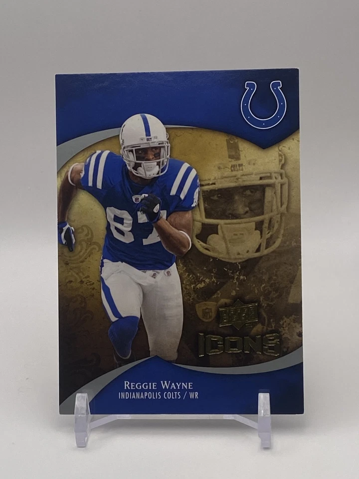 2009 Upper Deck Icons #92 Reggie Wayne Indianapolis Colts - Image 1 of 2