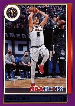 2021-22 Hoops Purple #11 Nikola Jokic NUGGETS - Image 1 of 2