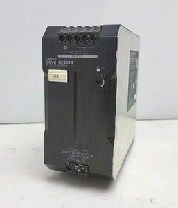 Omron S8VK-C24024 Power Supply DIN Rail 240W 24VDC 10A 100-240 Vac Used - Picture 1 of 13