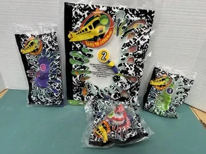 Nickelodeon Back To School Burger King Vintage 1999 Lot of 4 Sealed - Picture 1 of 2