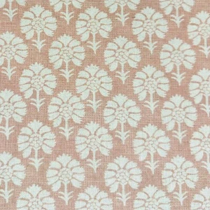 Pink Cotswold Floral Fabric Geometric Vintage Country Style Curtains Upholstery - Picture 1 of 1