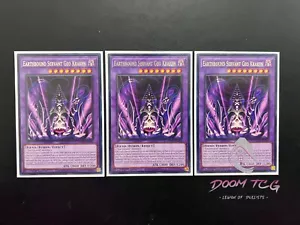 Yugioh! Earthbound Servant Geo Kraken MZMI-EN030 (R) 1st Ed 3x - Picture 1 of 1