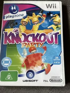 Wii Game | KNOCKOUT Party | Nintendo PAL | Manual | Tested | Free Fast Post - Picture 1 of 3