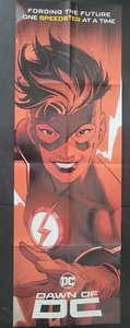 THE FLASH: AVERY HO DAWN OF DC PROMO POSTER 12" x 36" FORGING THE FUTURE NEW - Picture 1 of 1