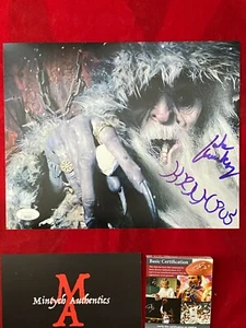 LUKE HAWKER FOTO AUTOGRAFATA FIRMATA 8x10! KRAMPUS! JSA COA! ORRORE! - Foto 1 di 2