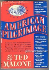 American Pilgrimage Signed Ted Malone 1st edition Dust Jacket Hardcover - Picture 1 of 2