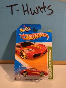 Hot Wheels 2012 Treasure Hunt Series #9/15 Ferrari 430 Scuderia Red #59/247 - Picture 1 of 6