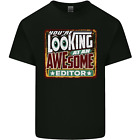 T-Shirt Youre Looking at an Awesome Editor Herren Baumwolle T-Shirt Top