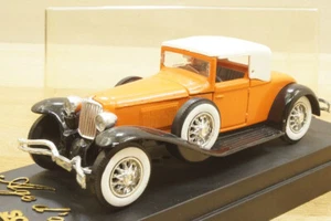 Scala 1:43 Solido 4080 Cord L 29 Coupé 1929 in arancione/nero come nuova in confezione originale - Foto 1 di 9
