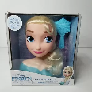 Disney Frozen Elsa Styling MINI Head with Hair Brush Brand New in Box! - Picture 1 of 6