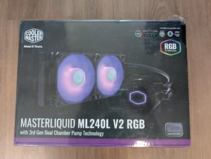 Nuevo! Cooler Master MasterLiquid ML240L V2 RGB | Precintado | 240mm | Intel/AMD - Imagen 1 de 2