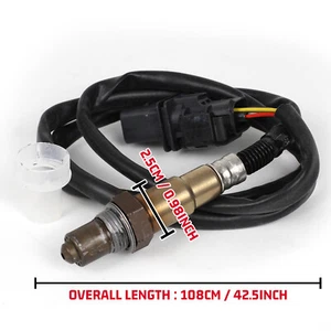 OEM MODIGT Wide-Band 5 Wires LSU 4.9 Oxygen O2 Sensor Compatible 0258017025 - Picture 1 of 10