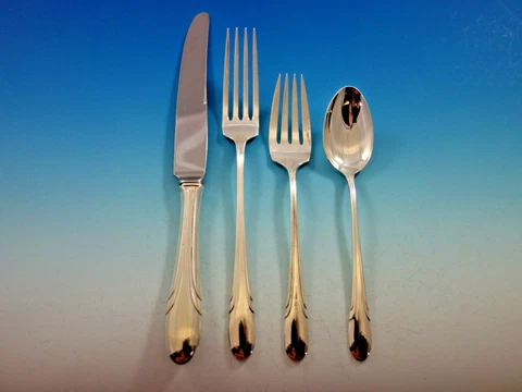 Symphony By Towle Sterling Silver Regular Size Place Setting(s) 4pc Cover