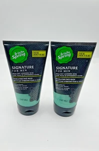 2- Irish Spring Signature for Men Hydrating Face Wash 5 fl oz NEW - Picture 1 of 4