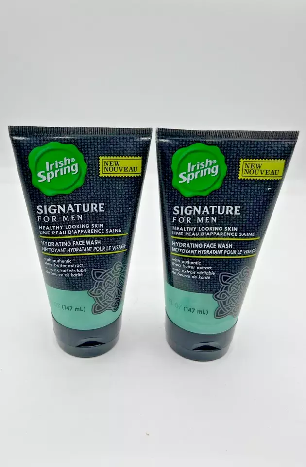 2- Irish Spring Signature for Men Hydrating Face Wash 5 fl oz NEW - Image 1 of 4