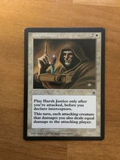 MTG Portal  * Harsh Justice *  x1  NM+/M-  Out of Pac