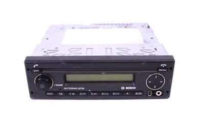 Universal Autoradio Bosch Rotterdam UBT80 Bluetooth Mini USB-B schwarz Radio KFZ - Bild 1 von 2