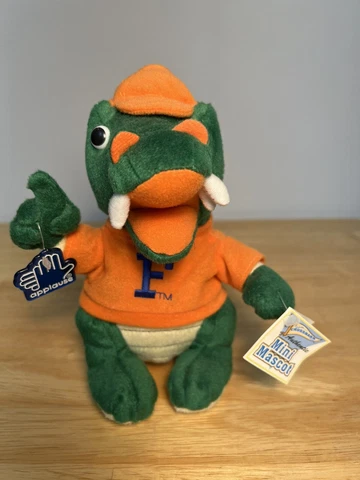 Vintage University of Florida Gator Plush Alligator  8" Authentic MINI MASCOT Cover