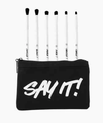 BH COSMETICS Say It! 6 piece Eye Brush Set & Bag NEU&OVP - Bild 1 von 4