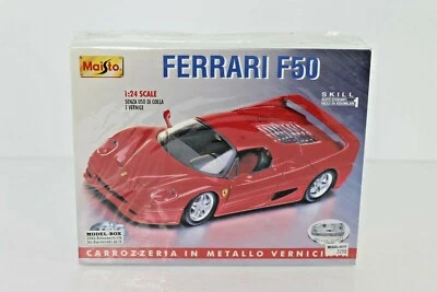 Maisto Metal Kit 1:24 Ferrari F50 1/24 BBURAGO scale 39923 - Immagine 1 di 3
