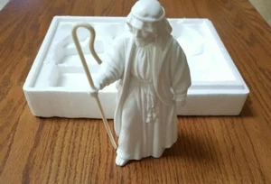 Estatuilla de cerámica del pastor de colección Belén Avon 1983 usada en muy buen estado Navidad - Imagen 1 de 7