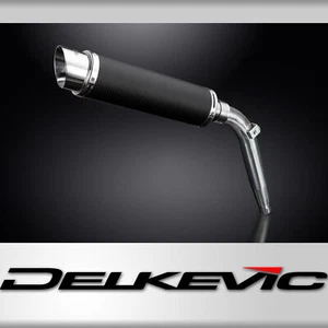 KIT DE ESCAPE SILENCIADOR BSAU REDONDO DE CARBONO HONDA XL125V V VARADERO 2001-2014 350 mm - Imagen 1 de 5