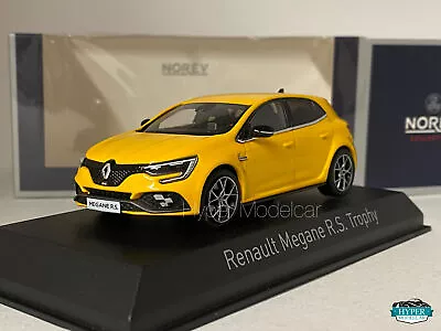 NOREV 1/43 RENAULT MEGANE RS TROPHY 2020 YELLOW ART.517729 - Immagine 1 di 2