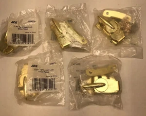 5 ACE Crescent Sash Lock brass plated Draw Tight 5298724 - Picture 1 of 2
