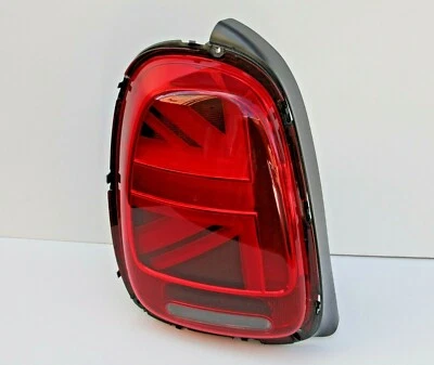 GENUINE OEM MINI F55 F56 F57 (LCI) UNION JACK REAR TAIL LIGHT LED LAMP LEFT SIDE - Image 1 of 3