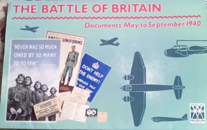 b LIBRO BATALLA DOCUMENTOS BRITÁNICOS 1940 MAPAS PERIÓDICOS ETC TARJETAS ETC - Imagen 1 de 5
