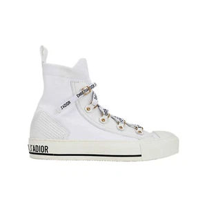 Zapatilla deportiva Christian Dior Walk'n Dior tejida técnica plataforma alta blanca 37,5 - Imagen 1 de 6