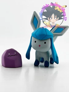 Ditto Glaceon Pokemon Figure Mascot Pokémon Center Transform Ditto Japanese - Picture 1 of 14