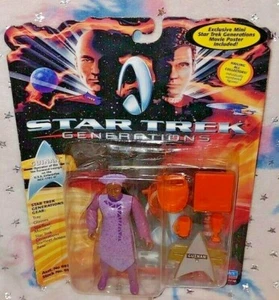 Star Trek Next Generation Guinan Playmate Action Figure 1993 Brand New Sealed - Picture 1 of 2