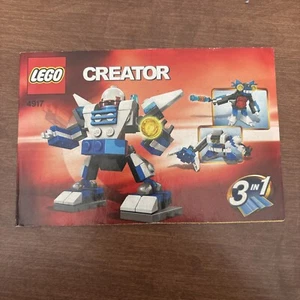 Lego Creator 4917 Mini Robot Instruction Manual Booklet Only 2007 - Picture 1 of 2