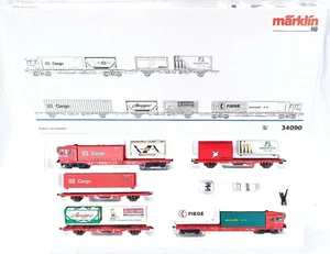 Marklin AC HO 1:87 German DB E-497 "CARGO SPRINTER" DIESEL LOCOMOTIVE MIB`90 TOP - Picture 1 of 12