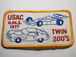 USAC Twin 200's 1977 parche de carreras  - Imagen 1 de 4