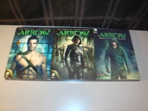 Arrow TV Series Season 1-3 DVD Lot DC Comics Heroes - Picture 1 of 6