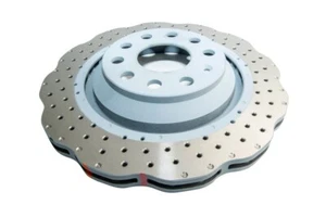 Wave Design Rear 310mm DBA 4000 Series Wavy Brake Discs for VW Golf Mk8 GTI - Picture 1 of 2
